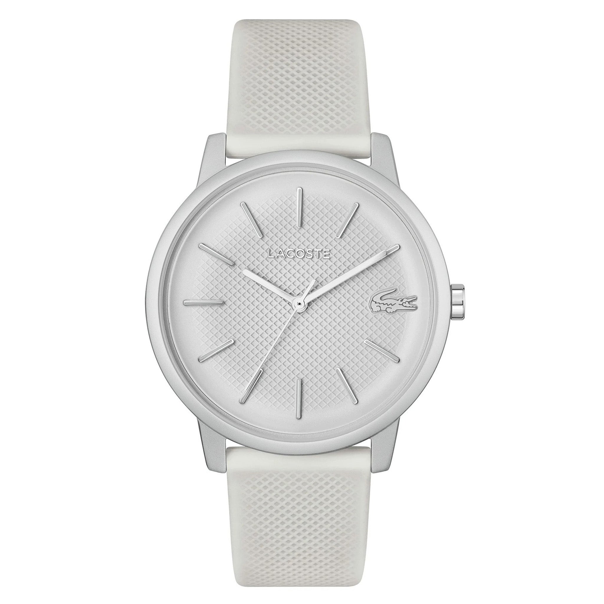Lacoste 12.12 Grey Silicone Men's Watch - 2011240
