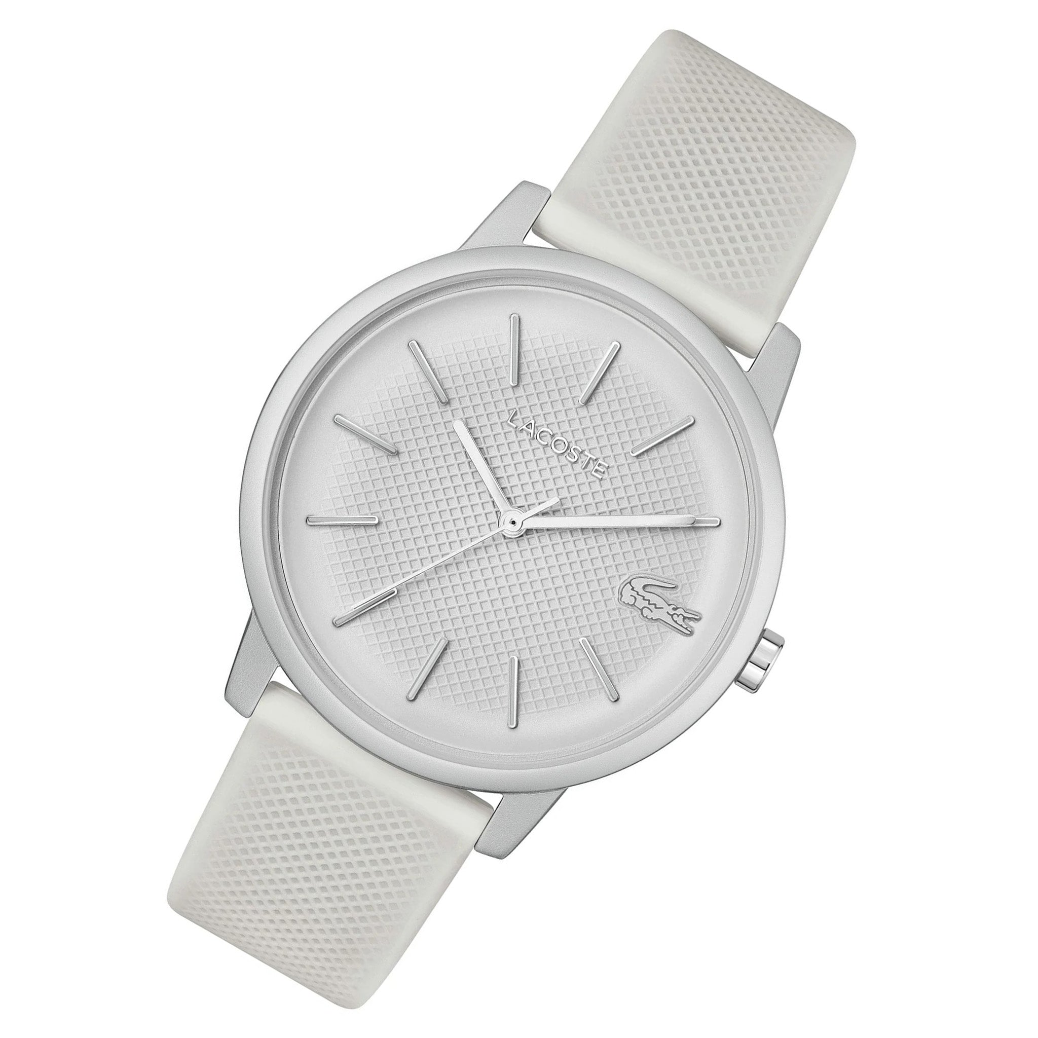 Lacoste 12.12 Grey Silicone Men's Watch - 2011240