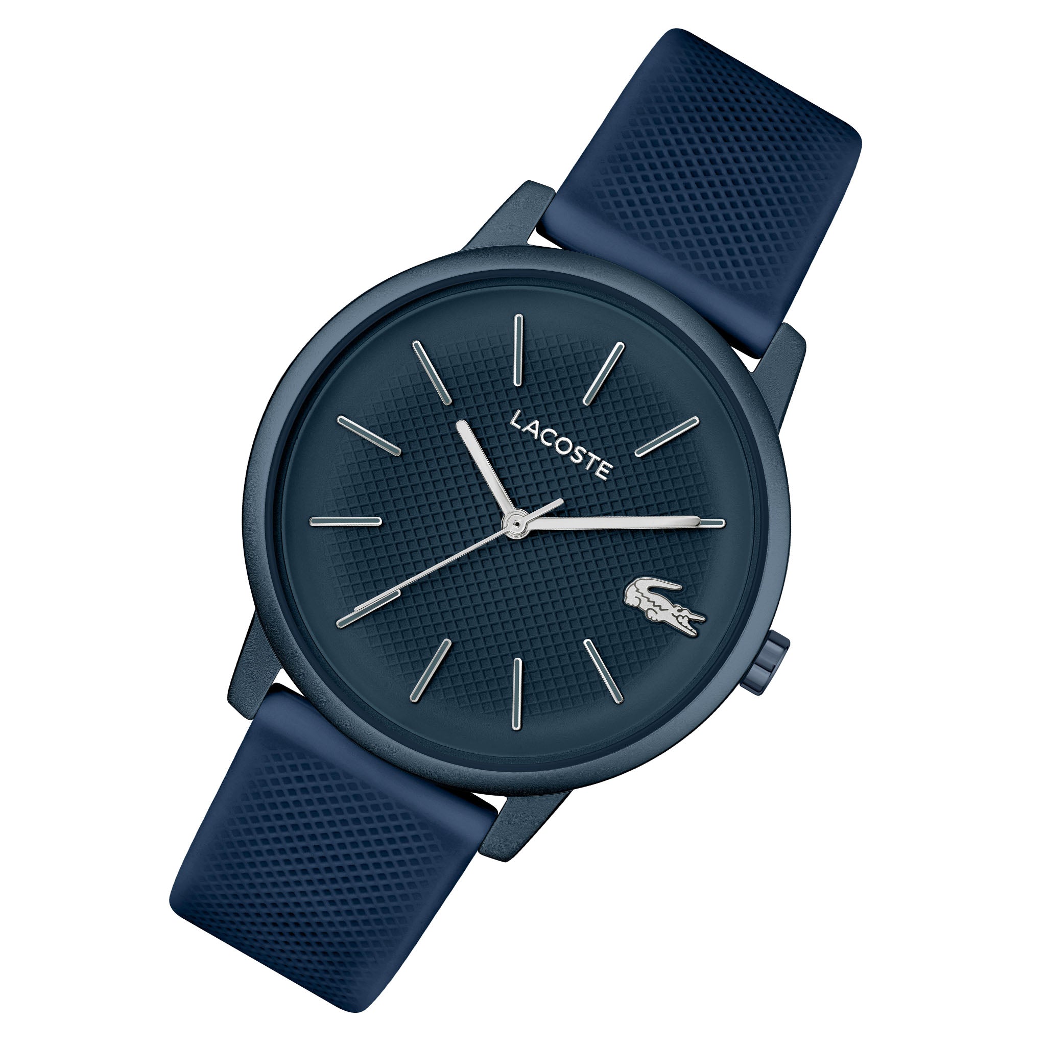 Lacoste 12.12 Blue Silicone Men's Watch - 2011241
