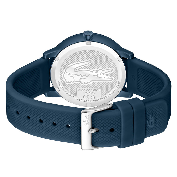 Lacoste 12.12 Blue Silicone Men's Watch - 2011241