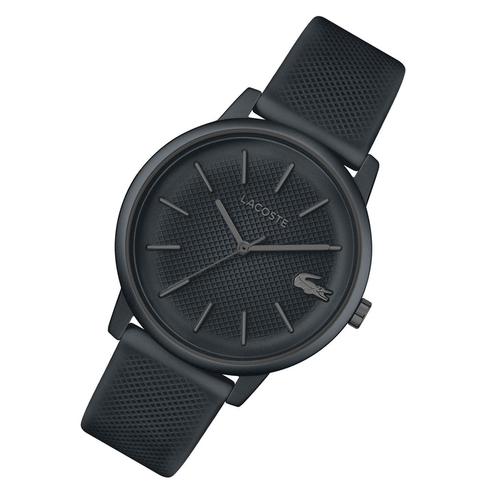 Lacoste 12.12 Grey Silicone Dial Men's Watch - 2011242