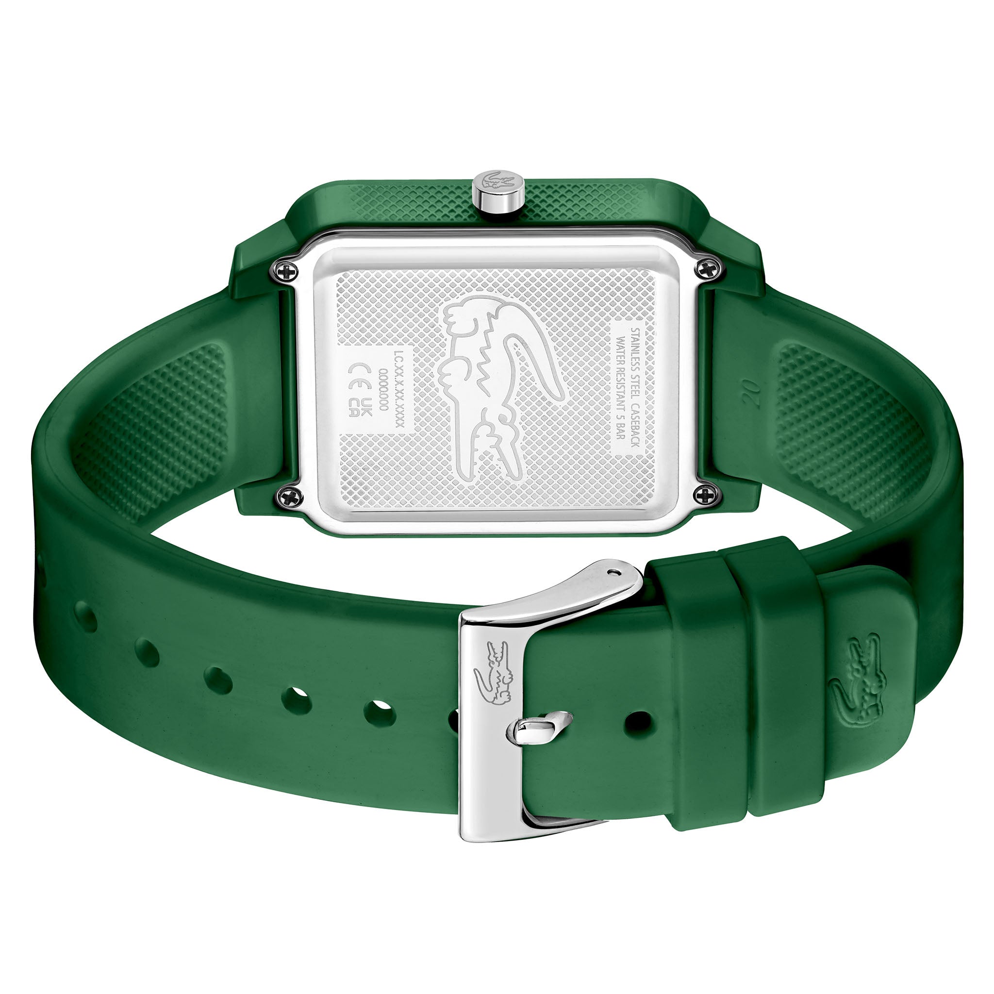 Lacoste 12.12 Green Silicone Men's Watch - 2011250
