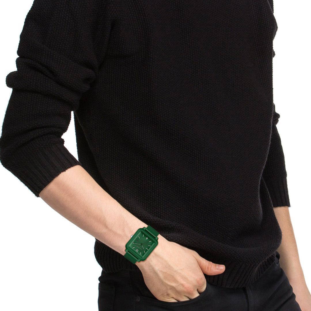 Lacoste 12.12 Green Silicone Men's Watch - 2011250