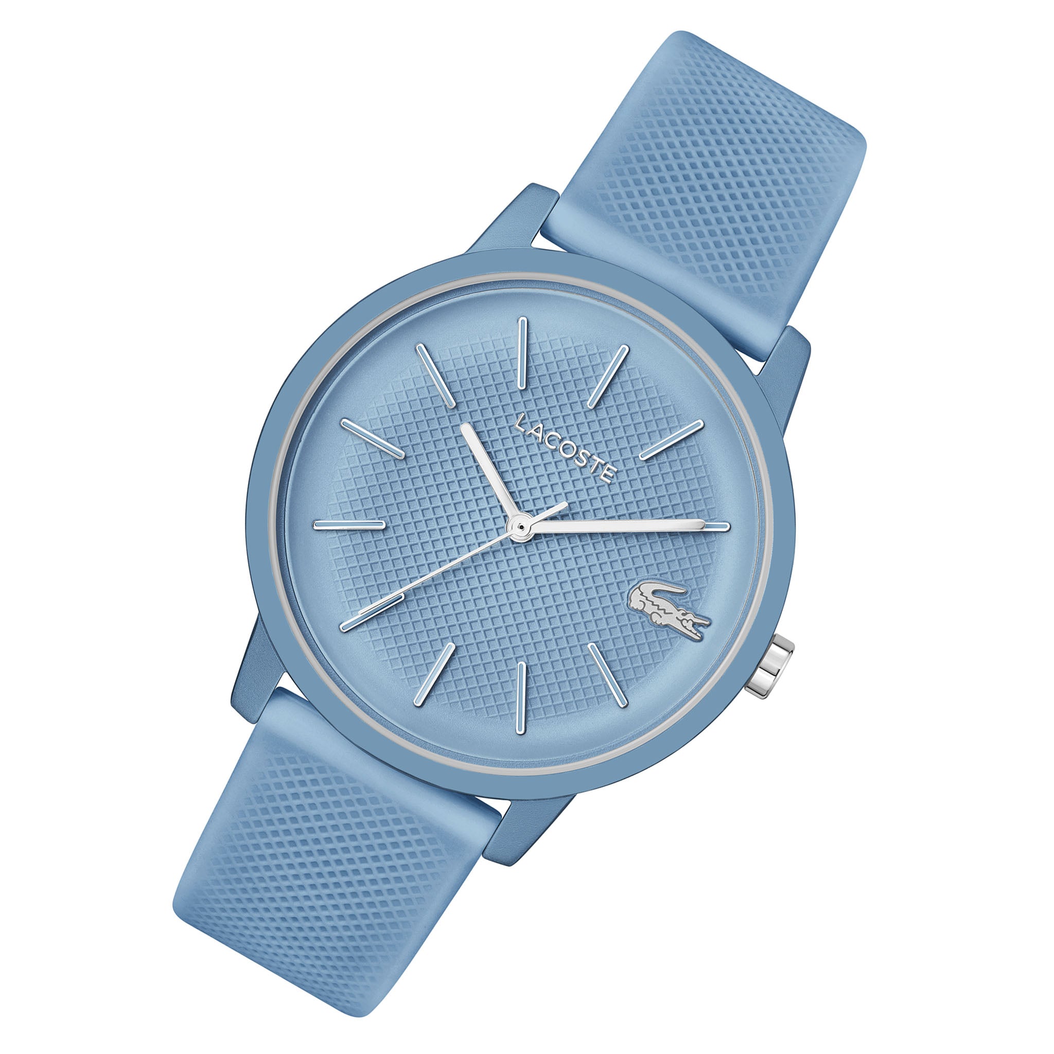 Lacoste 12.12 Blue Silicone Men's Watch - 2011282