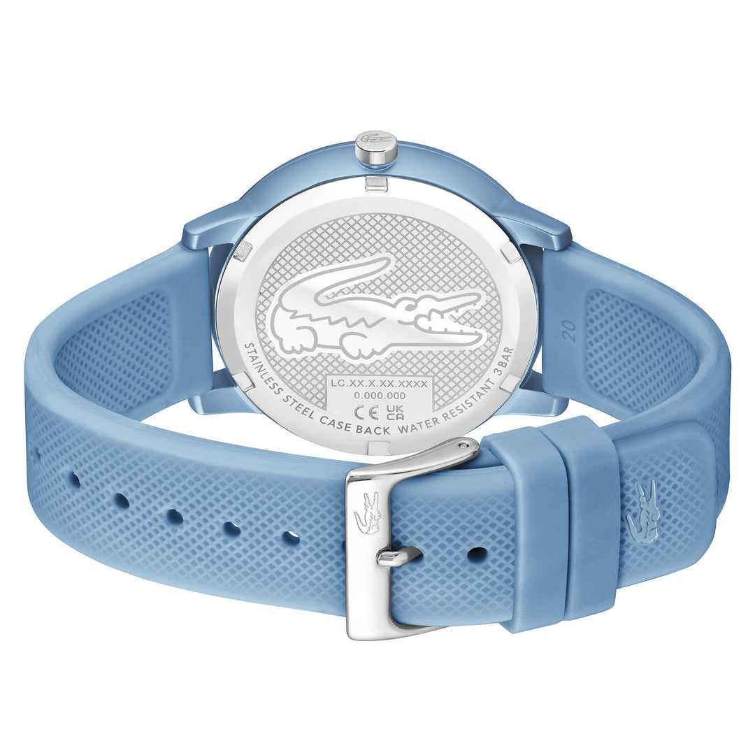 Lacoste 12.12 Blue Silicone Men's Watch - 2011282