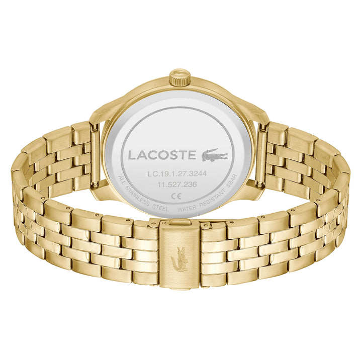 Lacoste Gold Steel Green Dial Men's Watch - 2011326