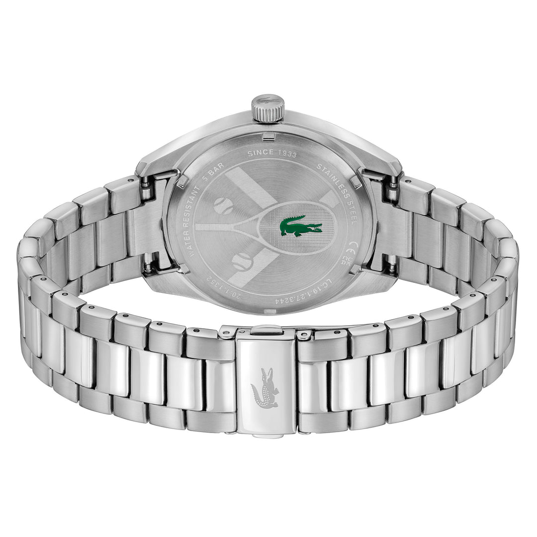 Lacoste Stainless Steel Blue Dial Men's Watch - 2011352