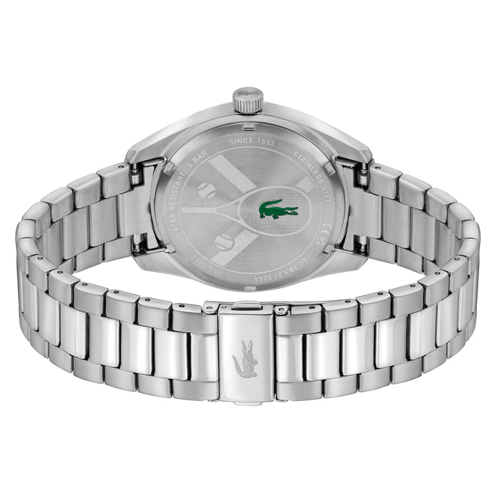 Lacoste Stainless Steel Blue Dial Men's Watch - 2011352