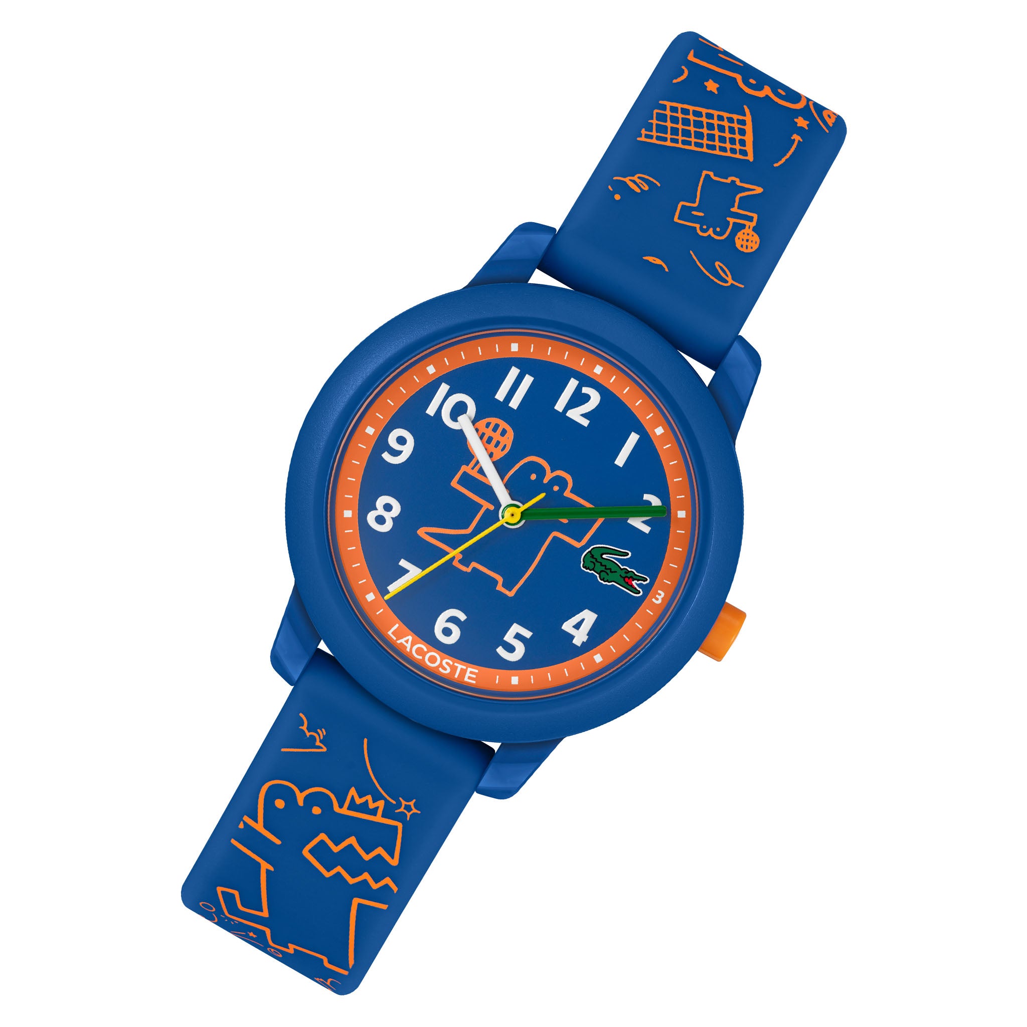 Lacoste 12.12 Blue Silicone Kids Watch - 2030056