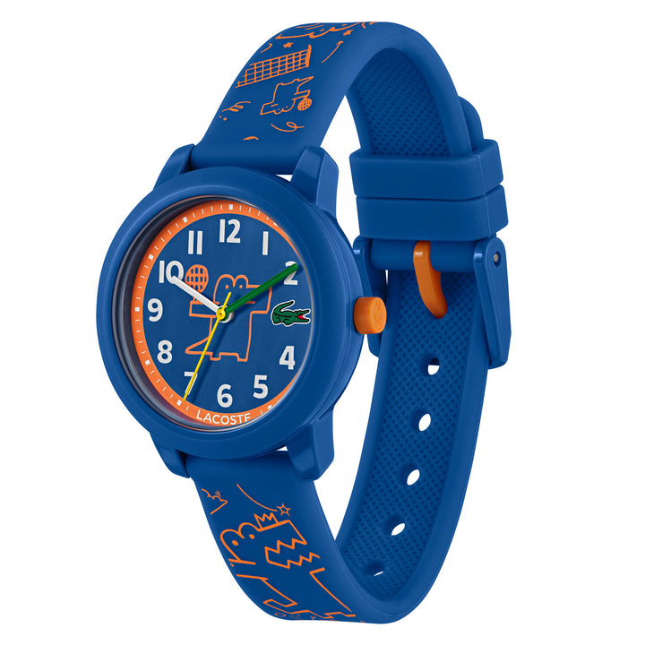 Lacoste 12.12 Blue Silicone Kids Watch - 2030056