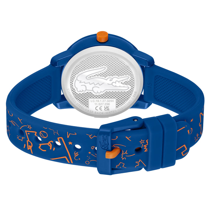 Lacoste 12.12 Blue Silicone Kids Watch - 2030056