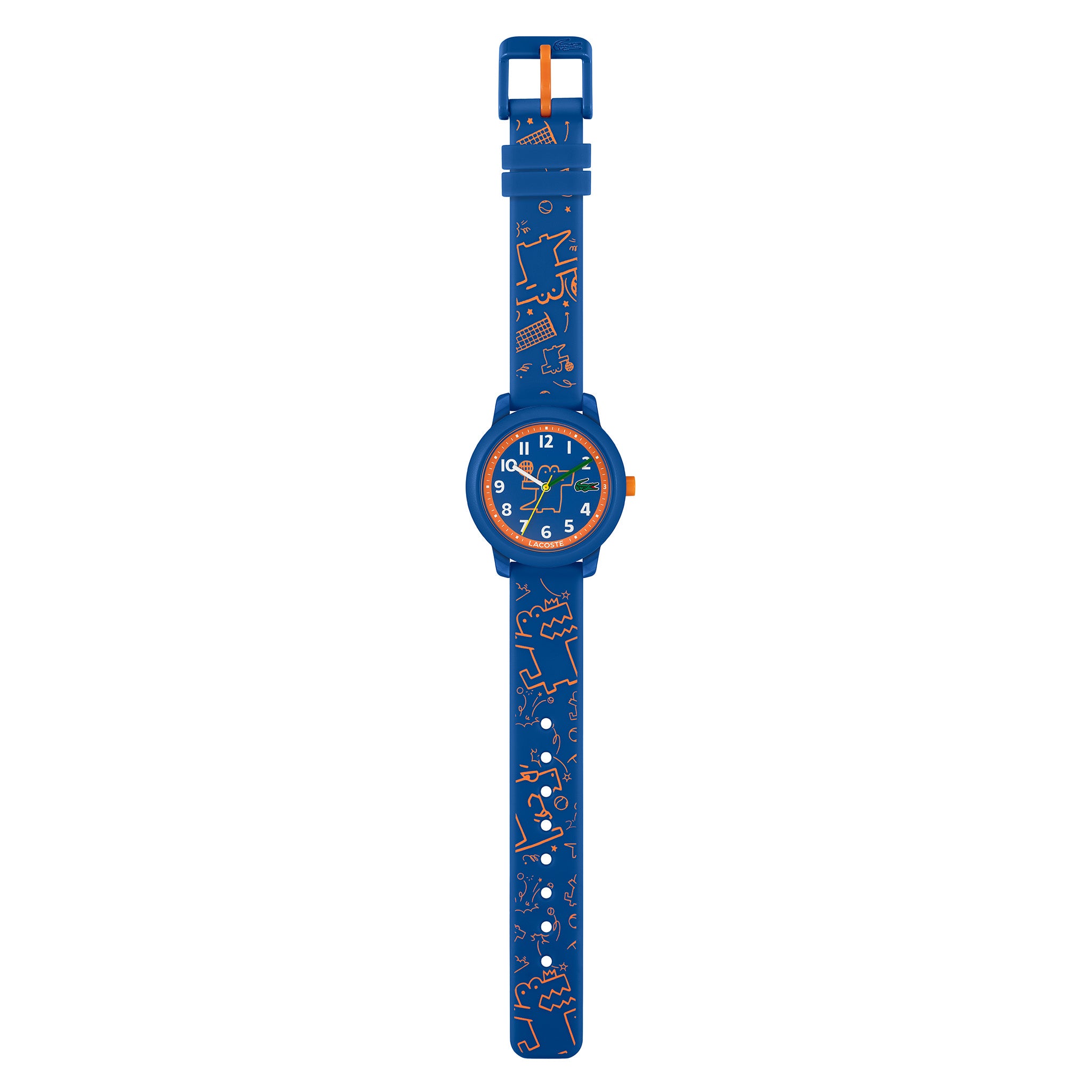 Lacoste 12.12 Blue Silicone Kids Watch - 2030056
