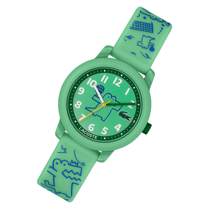Lacoste 12.12 Green Silicone Kids Watch - 2030057