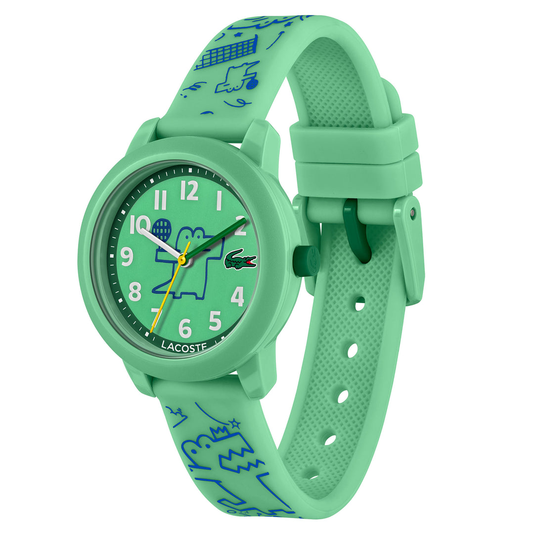 Lacoste 12.12 Green Silicone Kids Watch - 2030057