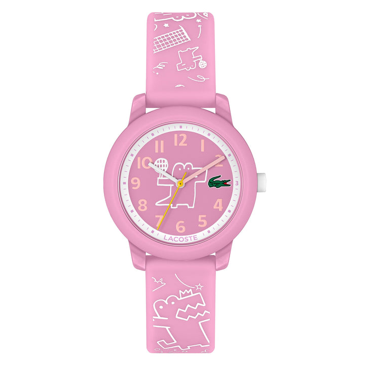 Lacoste Pink Silicone Kids Watch - 2030058