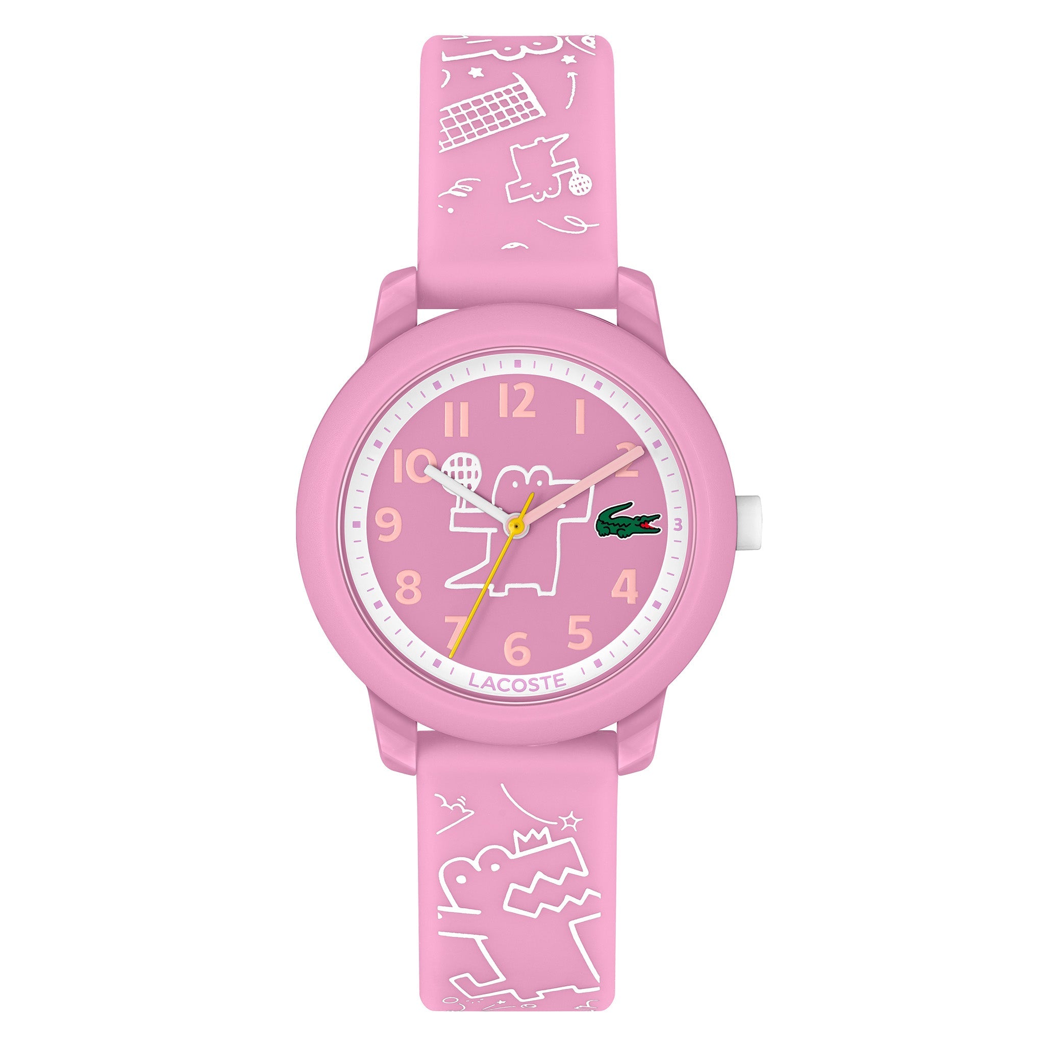 Lacoste Pink Silicone Kids Watch - 2030058