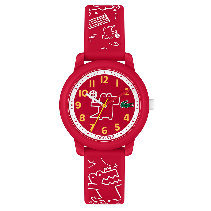 Lacoste Red Silicone Kids Watch - 2030059