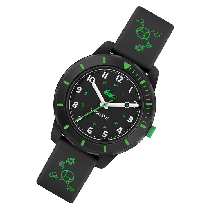 Lacoste Black Silicone Kids Watch - 2030061