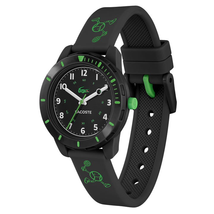 Lacoste Black Silicone Kids Watch - 2030061