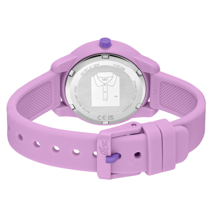 Lacoste Purple Silicone Kids Watch - 2030062