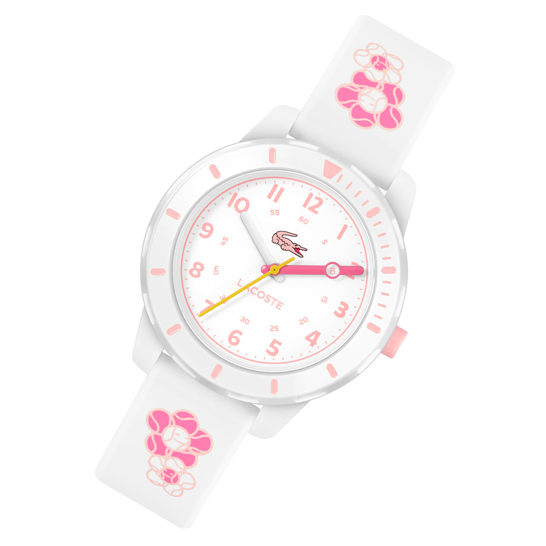 Lacoste White Silicone Kids Watch - 2030063