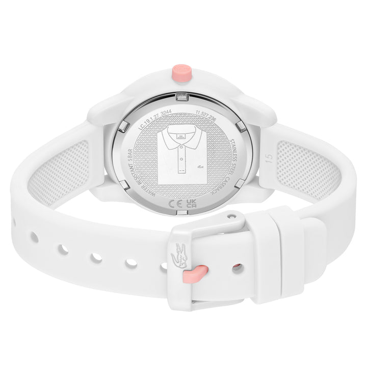 Lacoste White Silicone Kids Watch - 2030063