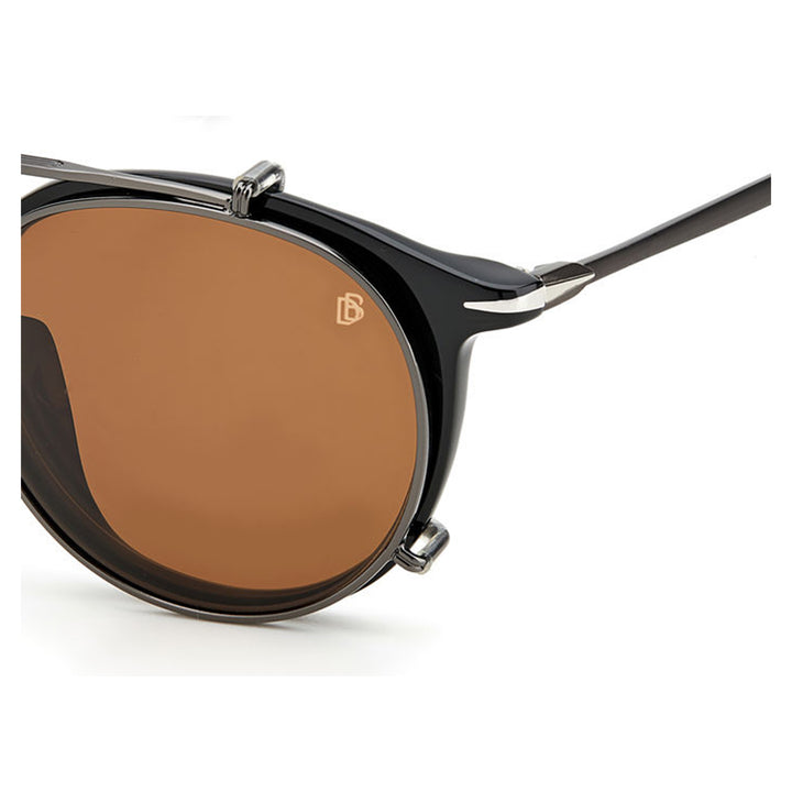 David Beckham Men's Sunglasses Round / Oval Frame Brown Lens  - Db 1003/G/Cs