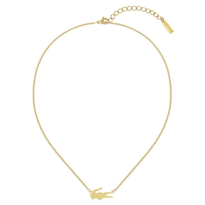 Lacoste Jewellery Gold Steel Women's Pendant Necklace - 2040044