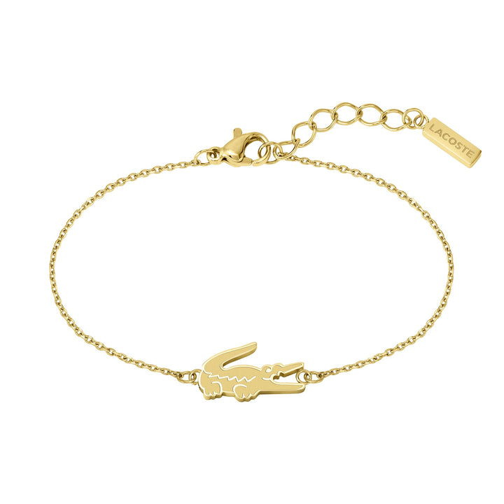 Lacoste Jewellery Gold Steel Women's Chain Bracelet - 2040047