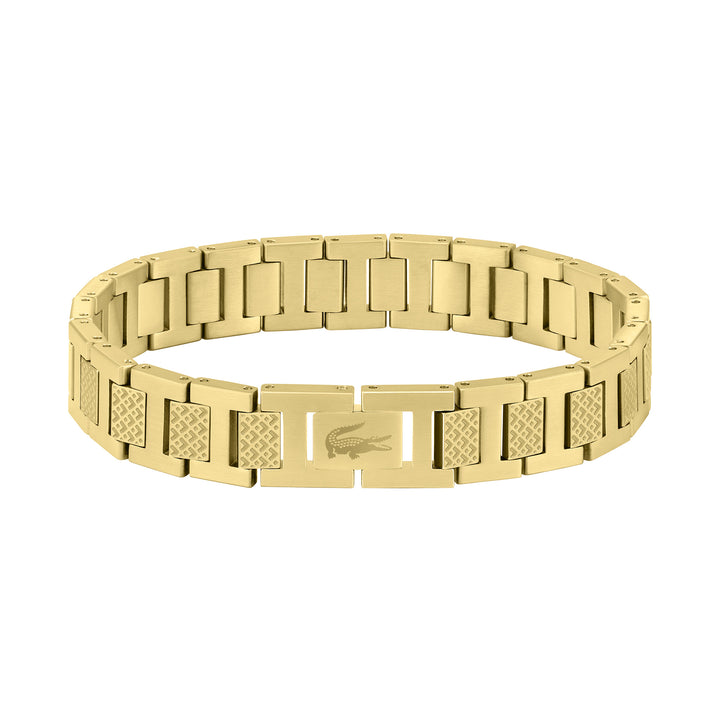 Lacoste Jewellery Gold Steel Men's Link Bracelet - 2040120