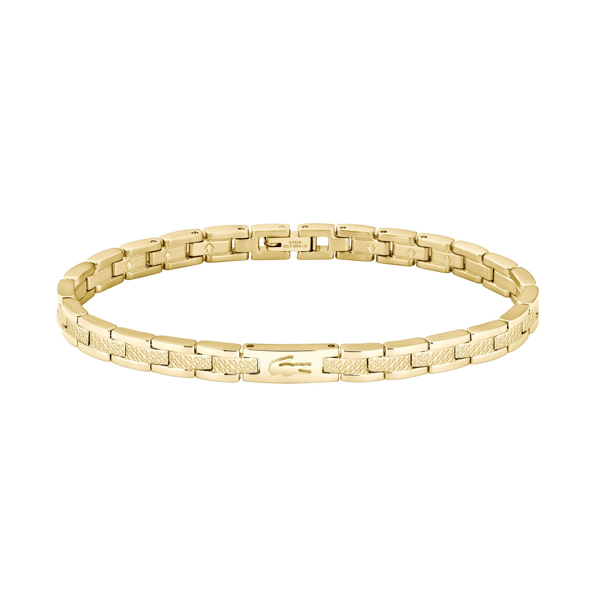 Lacoste Jewellery Gold Steel Women's Link Bracelet - 2040465
