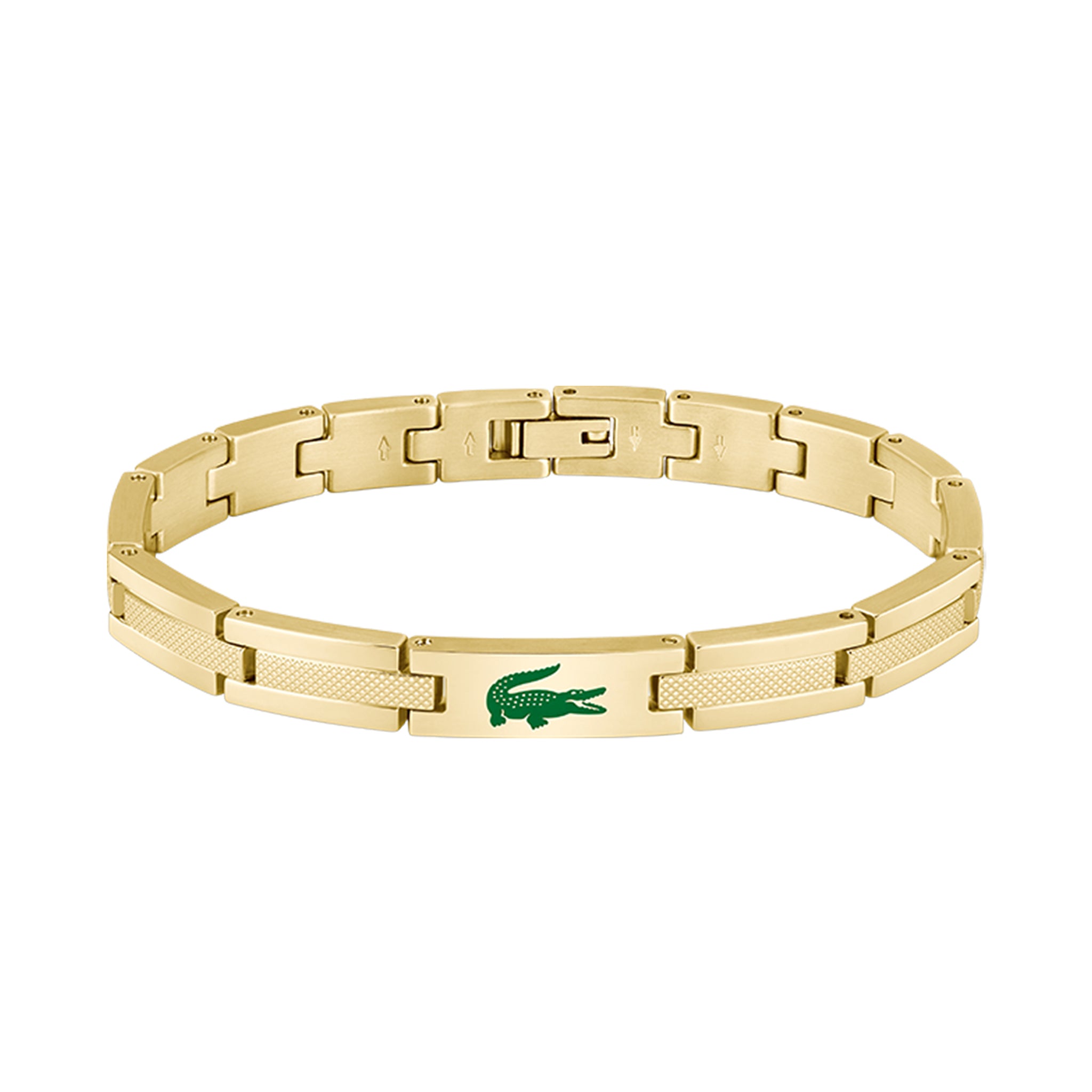 Lacoste Jewellery Gold Steel Men's Metal Link Bracelet - 2040626