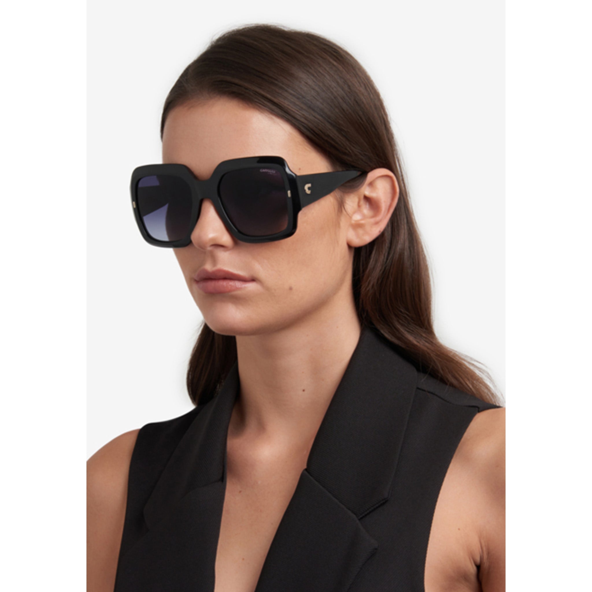 Carrera Women's Sunglasses Square Frame Dark Grey  Lens - Carrera 3004/S