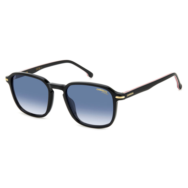 Carrera Men's Sunglasses Rectangular / Square Frame Dark Blue Lens - Carrera 328/S