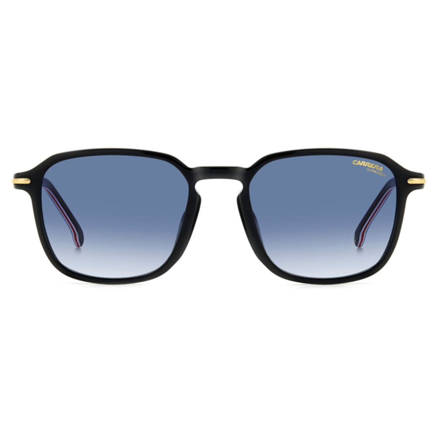 Carrera Men's Sunglasses Rectangular / Square Frame Dark Blue Lens - Carrera 328/S