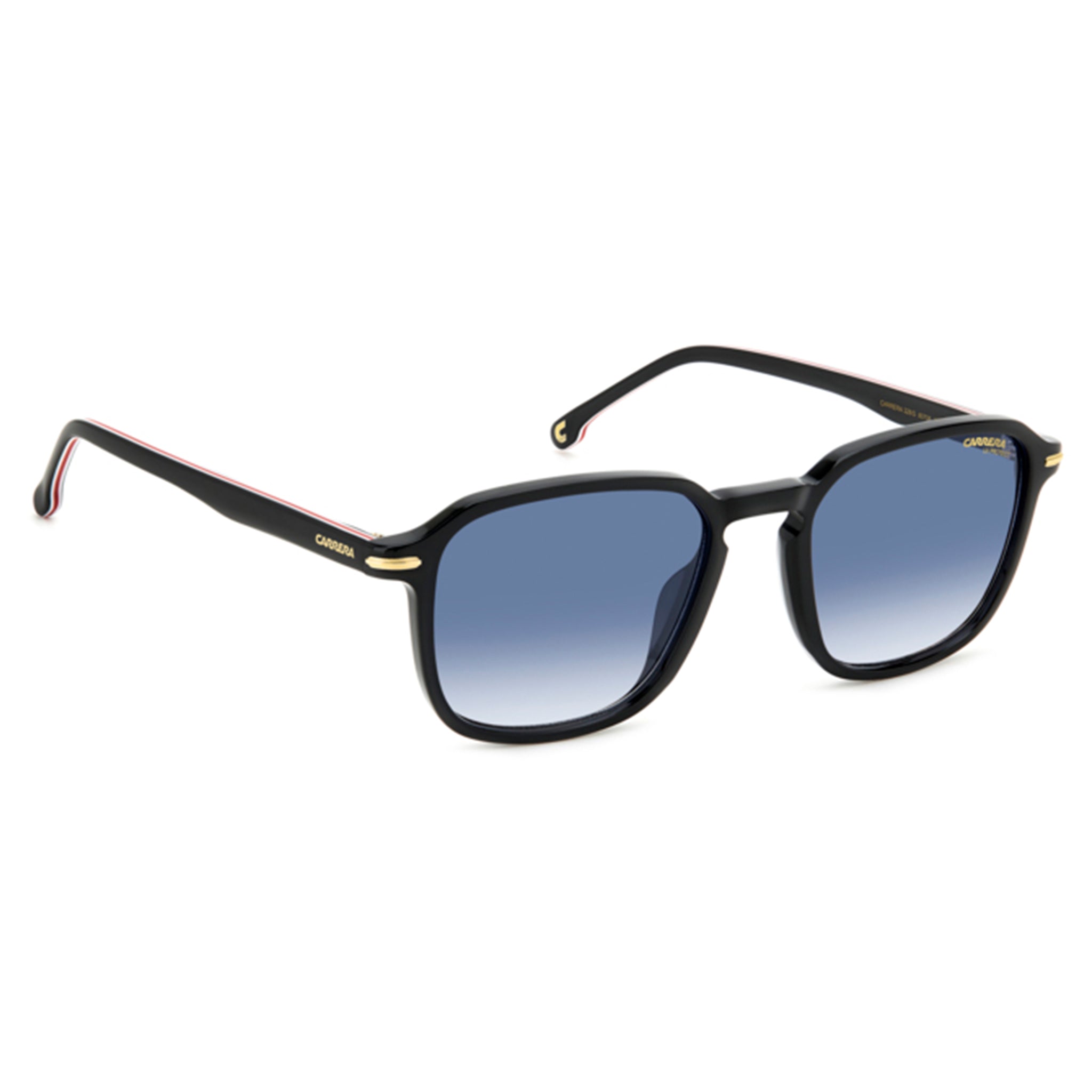 Carrera Men's Sunglasses Rectangular / Square Frame Dark Blue Lens - Carrera 328/S