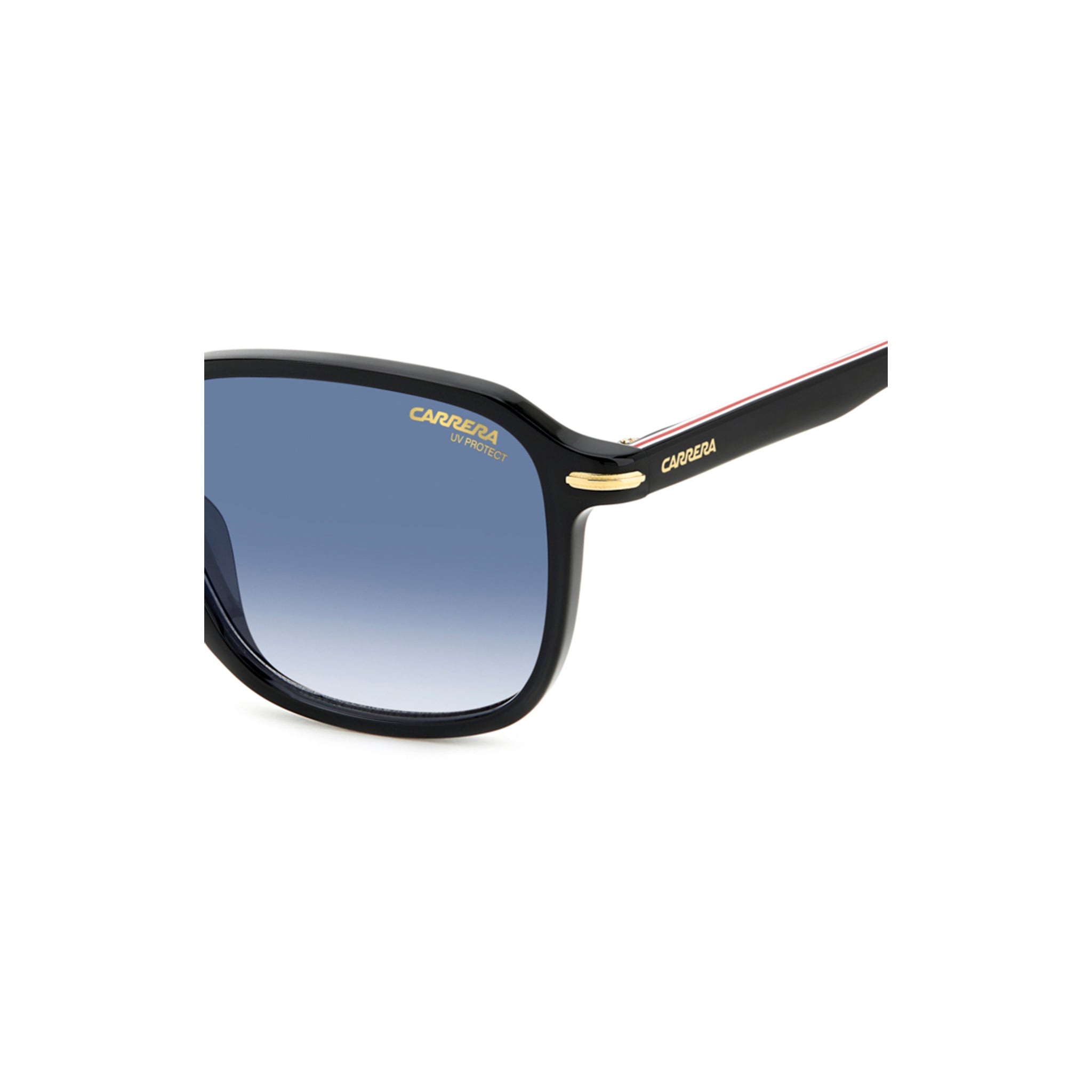 Carrera Men's Sunglasses Rectangular / Square Frame Dark Blue Lens - Carrera 328/S