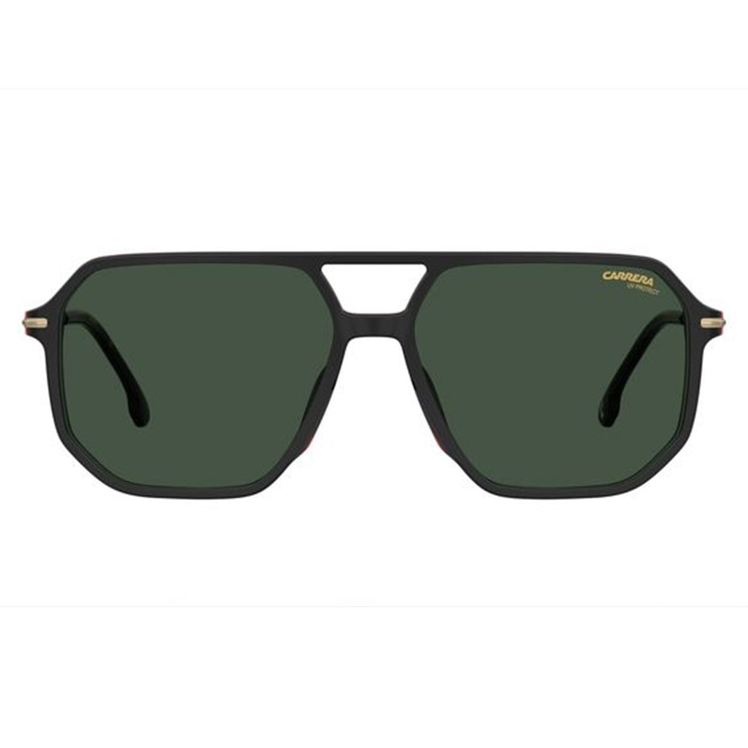 Carrera Men's Sunglasses Square Double Bridge Frame Green Lens - Carrera 324/S