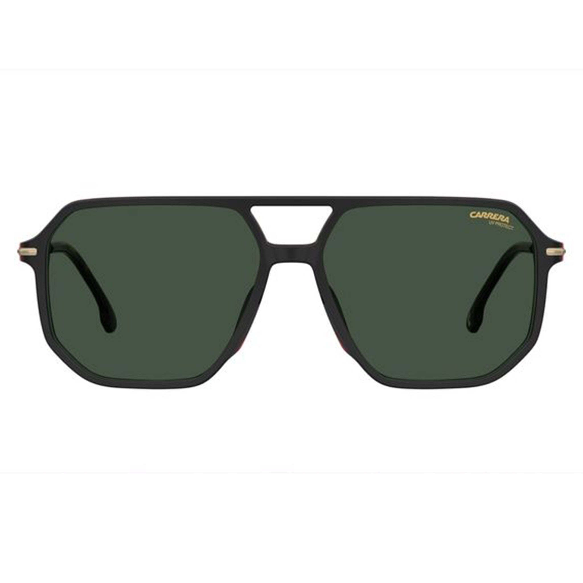Carrera Men's Sunglasses Square Double Bridge Frame Green Lens - Carrera 324/S