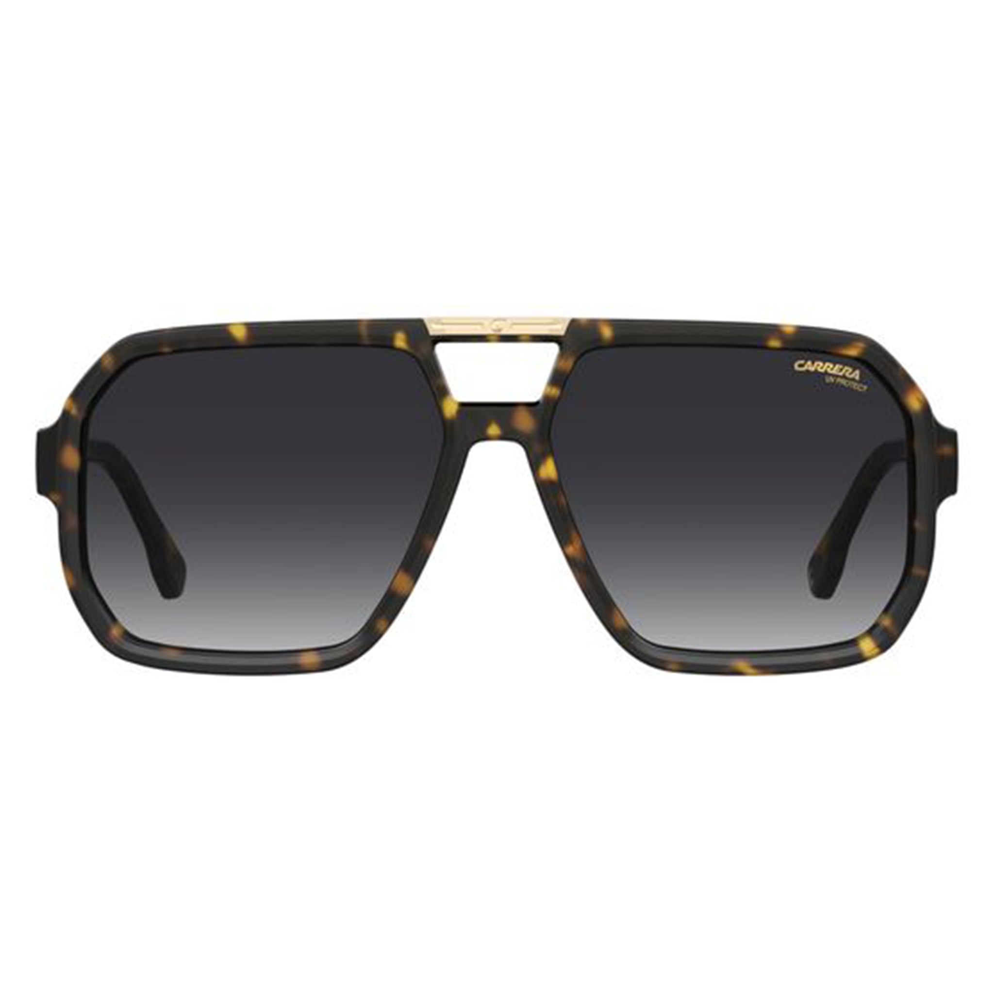 Carrera Men's Sunglasses Square Double Bridge Frame Dark Grey Lens - Victory C 01/S