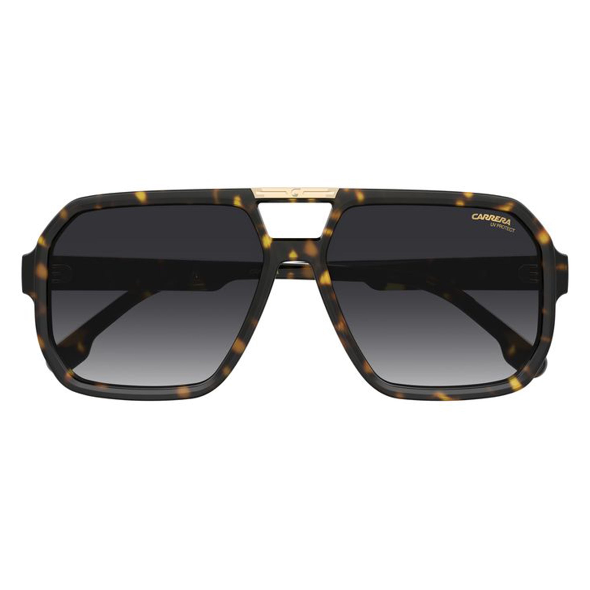 Carrera Men's Sunglasses Square Double Bridge Frame Dark Grey Lens - Victory C 01/S