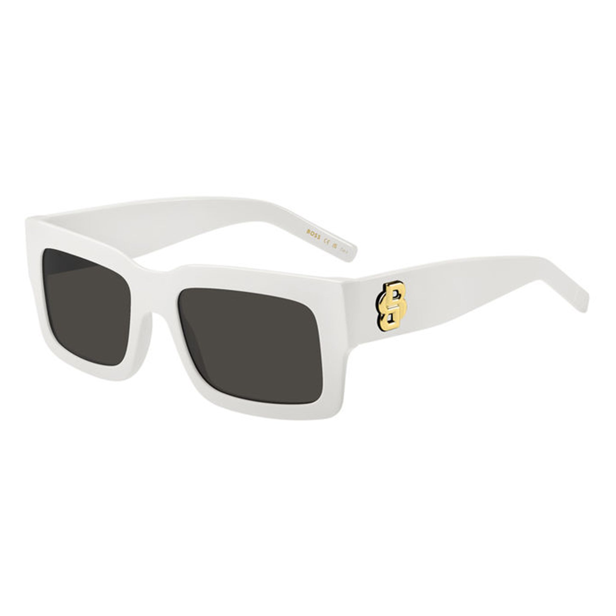 Hugo Boss Women's Sunglasses Rectangular / Square Frame Grey Lens - Boss 1654/S