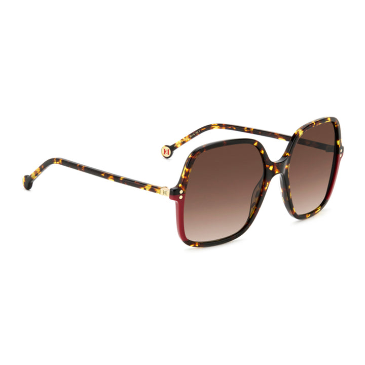 Carolina Herrera Women's Sunglasses Square Frame Brown SF Lens - Her 0244/S