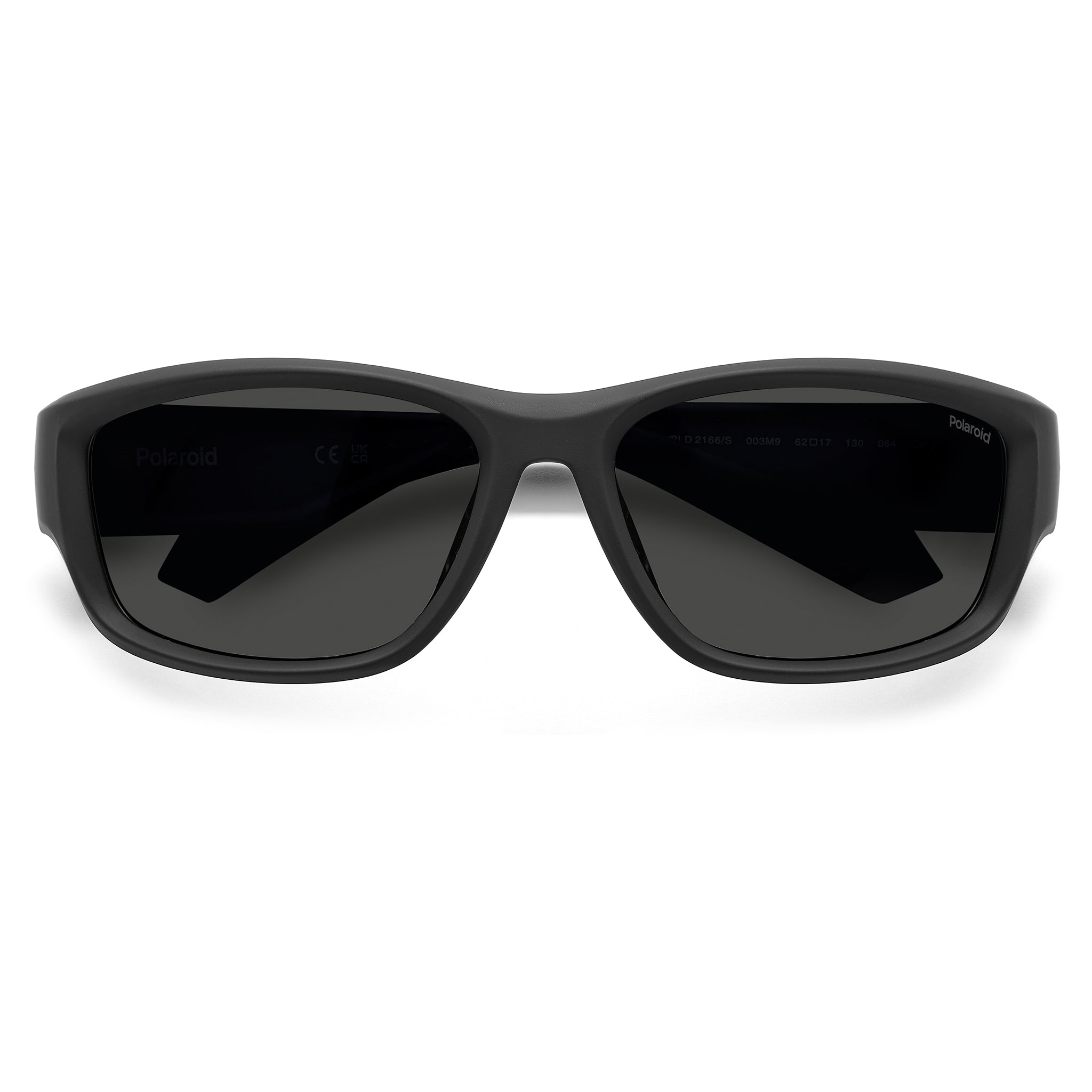 Polaroid Men Sunglasses Rectangular Frame Grey Polarized Lens - Pld 2166/S