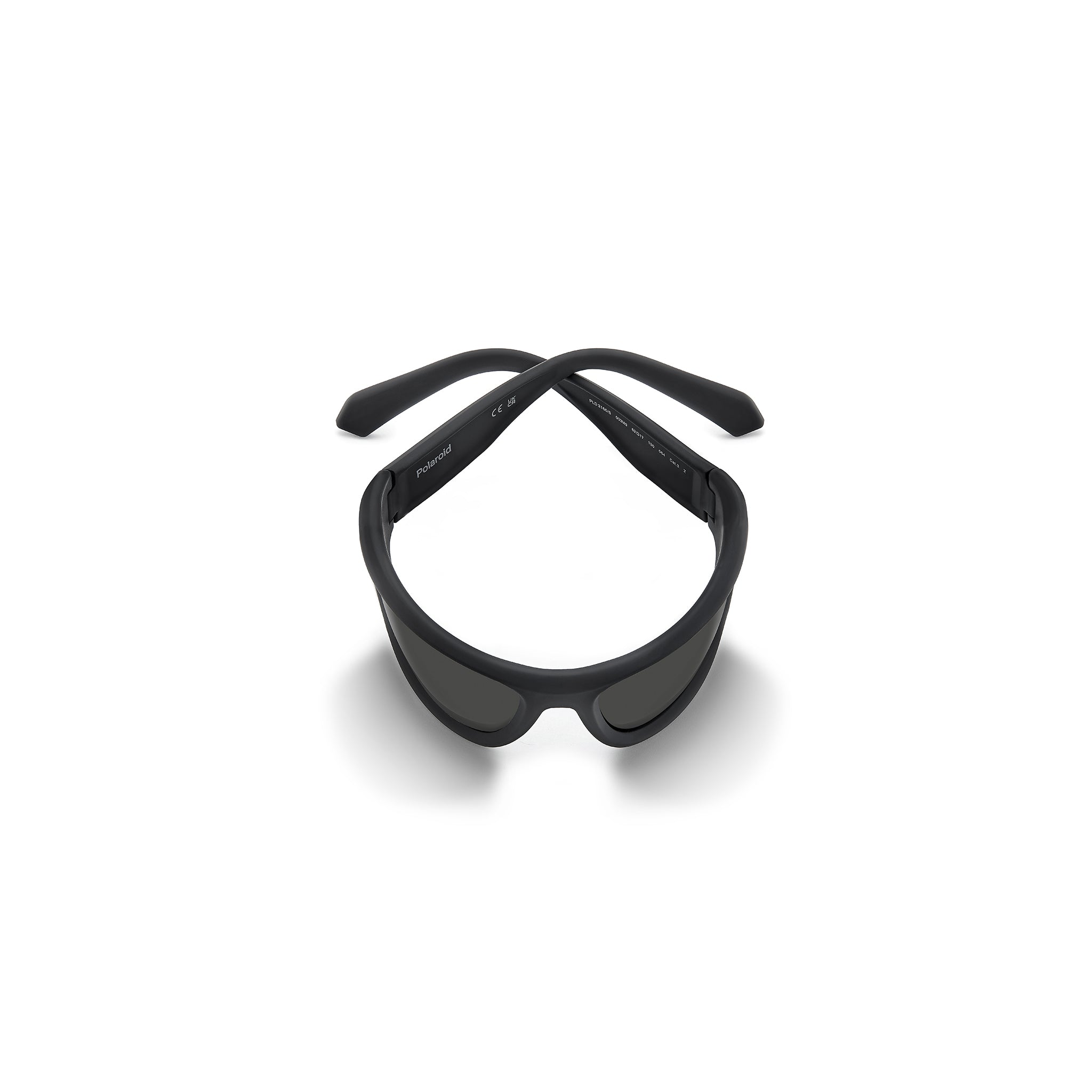 Polaroid Men Sunglasses Rectangular Frame Grey Polarized Lens - Pld 2166/S