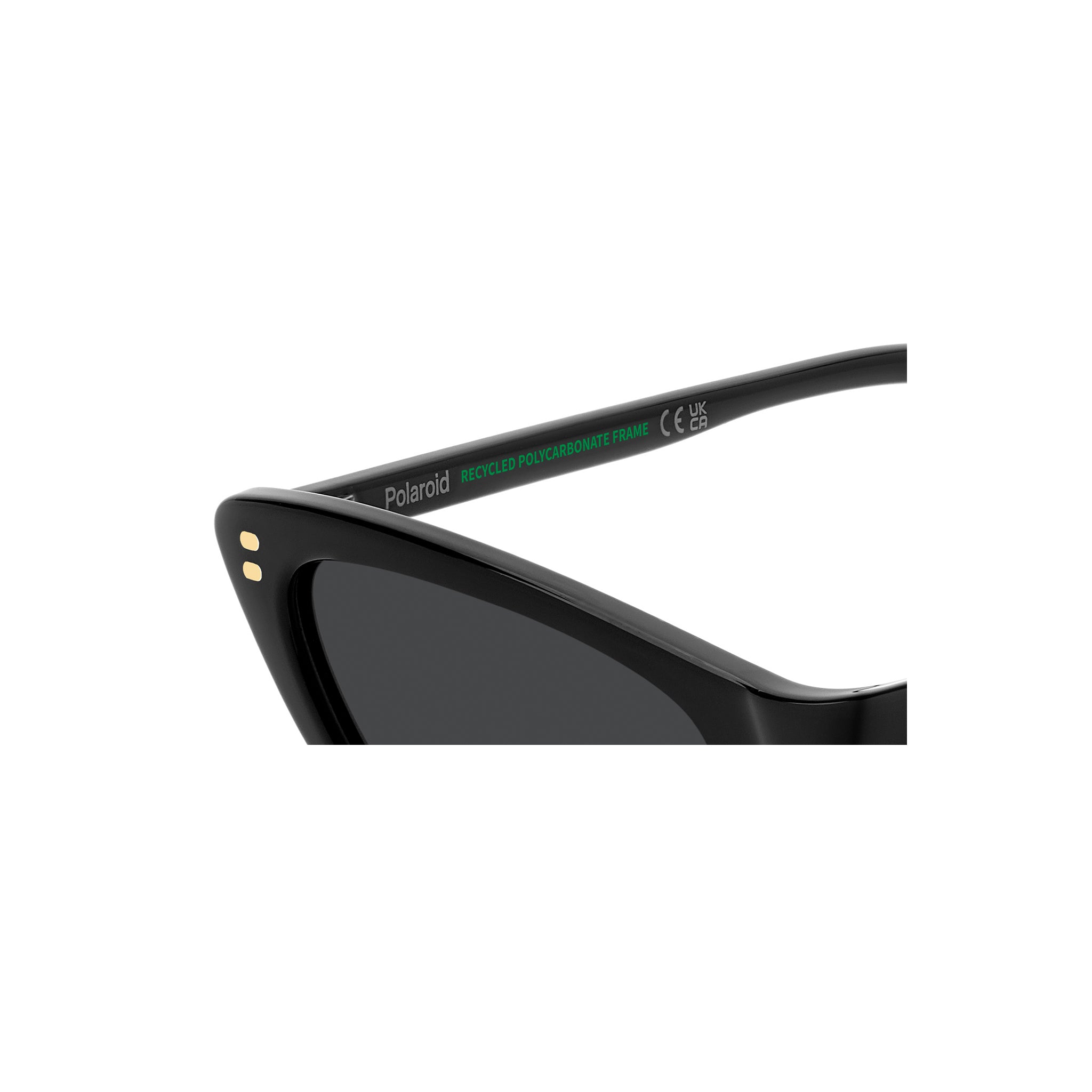 Polaroid Women Sunglasses Cat Eye Frame Grey Polarized Lens - Pld 6246/S