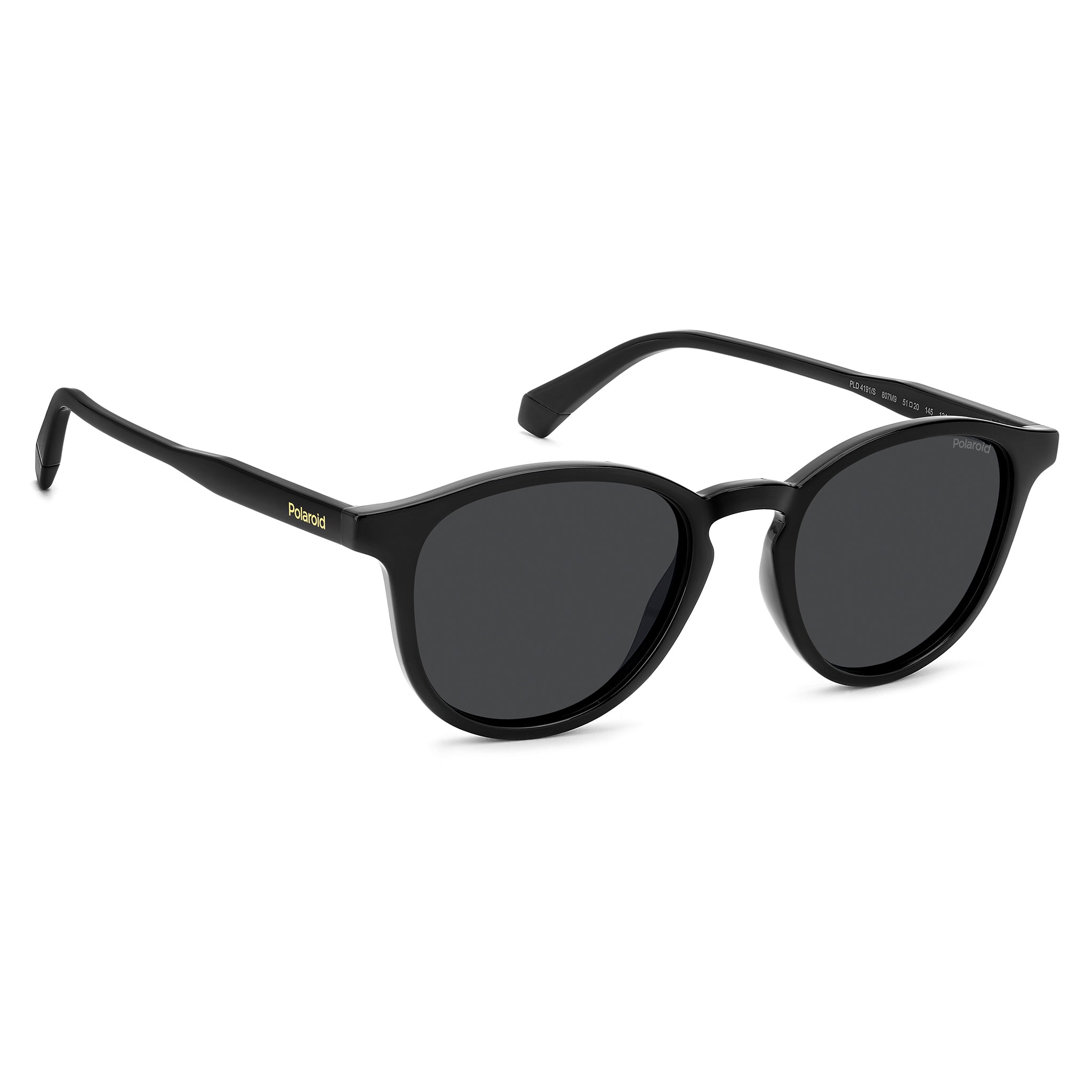 Polaroid Men Sunglasses Panthos Frame Grey Polarized Lens - Pld 4191/S