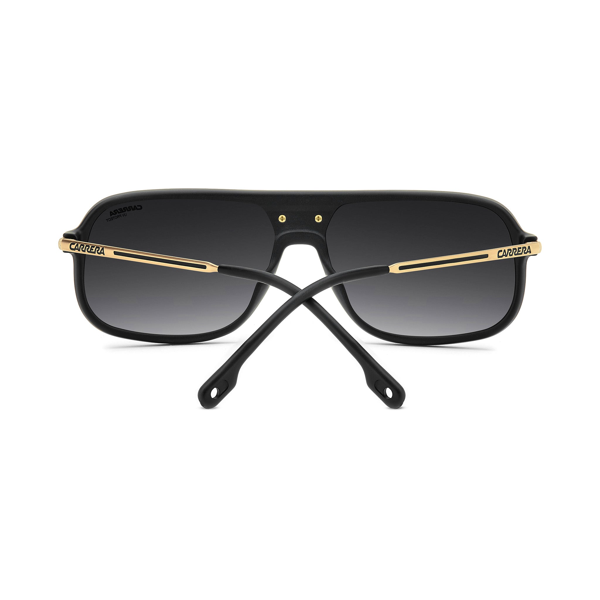 Carrera Men Sunglasses Rectangular Frame Dark Grey Shaded Lens - C Sport 10/S