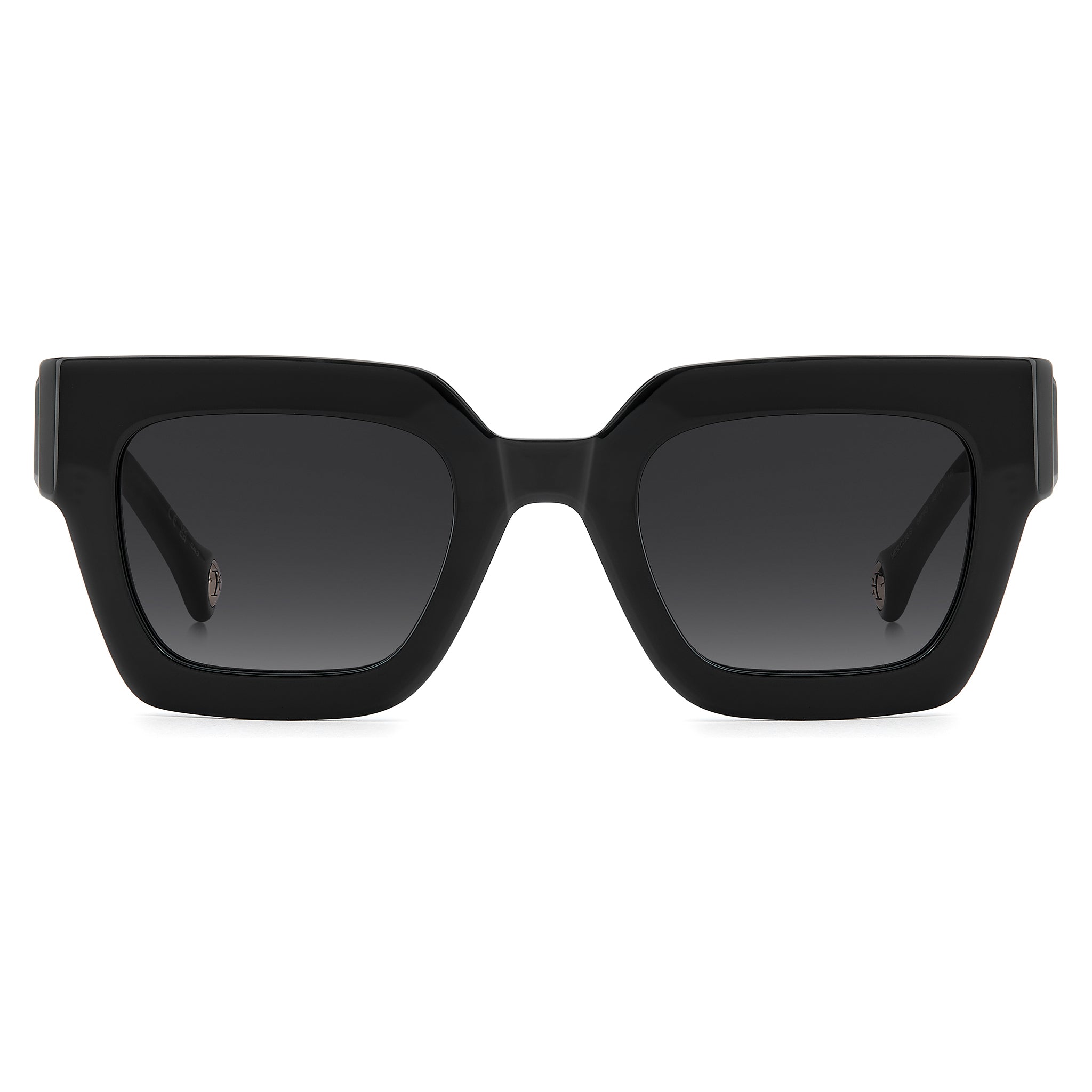 Carolina Herrera Women Sunglasses Square Frame Dark Grey Shaded Lens - Her 0328/S