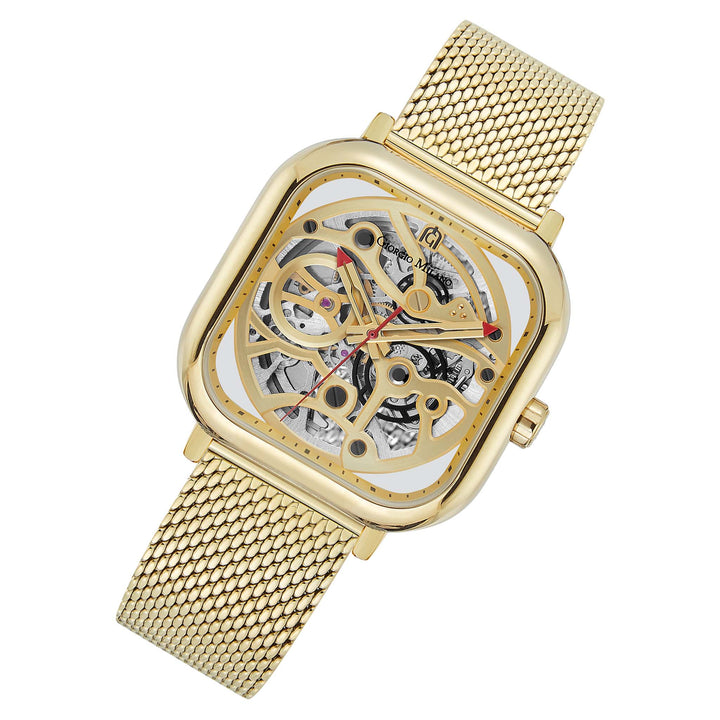 Giorgio Milano Gold Mesh Automatic Men's Watch - 229SG5